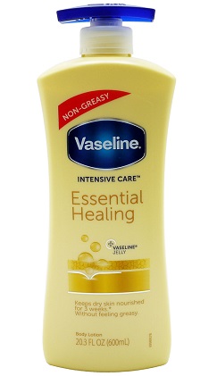 VASELINE ESSENTIAL HEALING LOTION 600ML